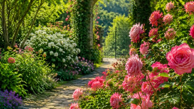 Vibrant Garden Scenes: Elevate Your Digital Space Today | hokitogel, indoaoncash, demo zeus