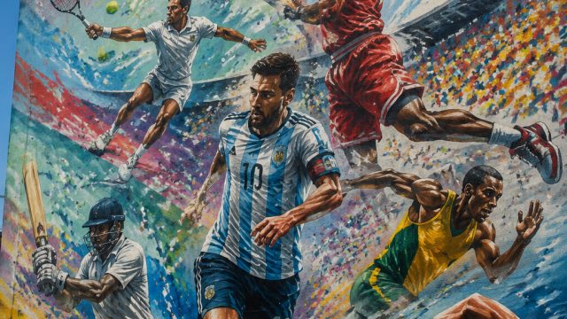 Captivating Sports Murals: A Vibrant Tribute to Global Events | rtp slot tergacor, slot freebet new 