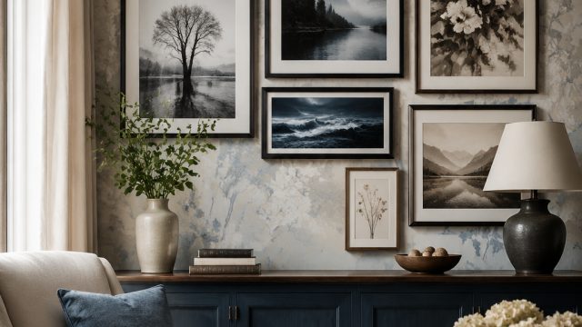 Creating a Gallery Wall: Mixing Photography and Wallpaper Art | judi online piala dunia, cocktail ni