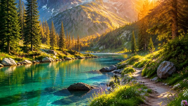 Captivating Nature: Stunning Forest and Mountain Wallpapers | akun demo slot playstar, slot gacor di
