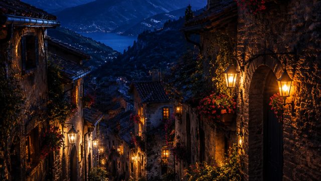 Whimsical Adventures: Enchanting Nighttime Scenes for Your Screens | www jasabola com, rugby world c