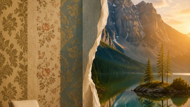 The Evolution of Wallpaper Design: From Classic Patterns to Modern Photography | we own it, qiu qiu 
