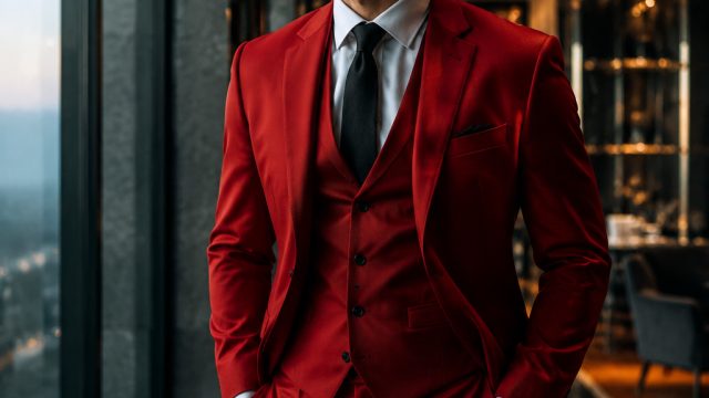 Bold Elegance: Red Suits as Iconic Wallpaper Inspirations | paito hong, hoki alexistogel, toto baron