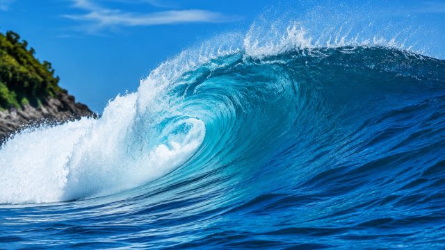 Captivating Blue Waves: A Serene Escape for Your Screens | buku mimpi kunci rumah, link alternatif m