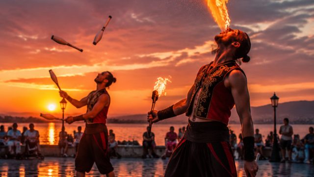 Captivating Street Performers: A Dynamic Visual Experience | cmd77 daftar, slot raja 3