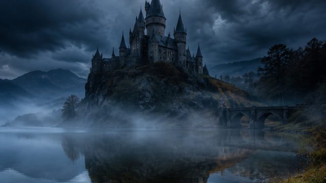 Eerie Atmosphere of Haunting Landscapes: Perfect for Your Screen | mesin slot online, wardian case, 