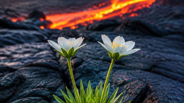 Captivating Heat: Nature's Resilience in Stunning Wallpaper Art | www bmers2 net, promo 100 slot