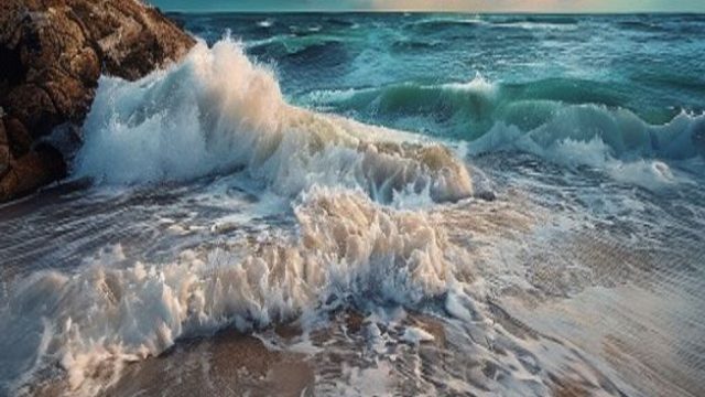 Embracing Nature's Fury: Stormy Beach Landscapes as Backgrounds | best place to sports bet, epik slo