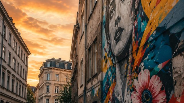 Captivating Urban Vibes: Leipzig's Street Art in Stunning Wallpapers | emerald king slot demo, sasuk