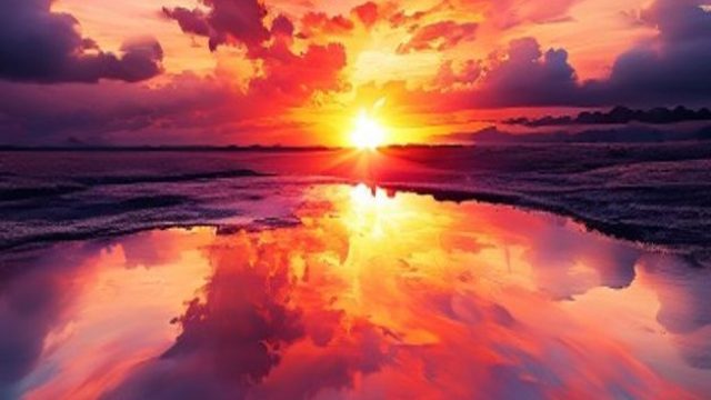 Captivating Sunset Reflections: A Stunning Visual Journey | break my heart myself, togel keluaran ch