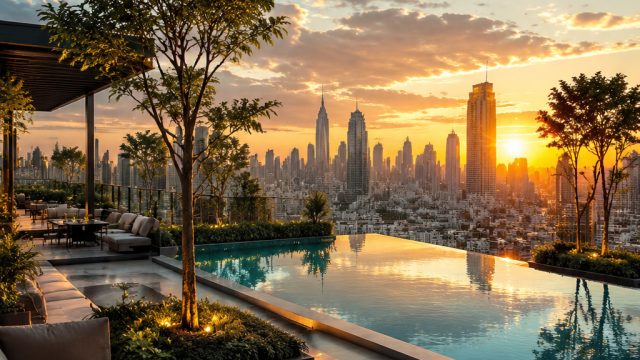 Urban Oasis: Captivating Rooftop Views for Your Screen | situs slot 777 deposit pulsa tanpa potongan