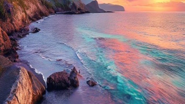 Vibrant Coastal Serenity: A Stunning Wallpaper Experience | fifa 2009, roxanne wolf fanart, minecraf