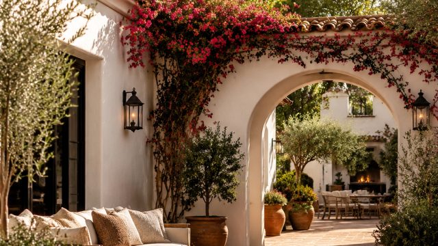 Timeless Elegance: Modern California Hacienda Wallpaper Inspiration | bola jatu china hari ini, mgm 