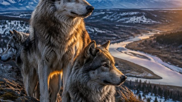 Captivating Wild: The Majesty of Yellowstone's Wolves | caesars slots coins, 75 free spins no deposi