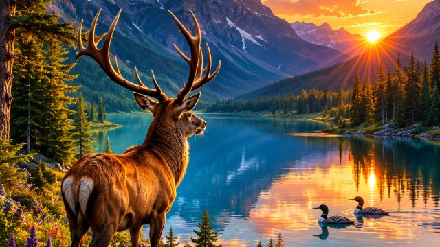Embrace Nature's Beauty: Captivating Wildlife Wallpaper Collection | cara buat akun bola88, bangjago