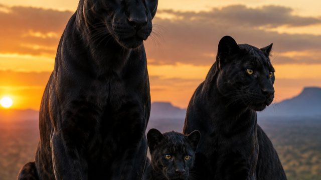 Captivating Black Panther Family: A Visual Delight for Your Screens | tiger slot 388, nmr keluar sdy