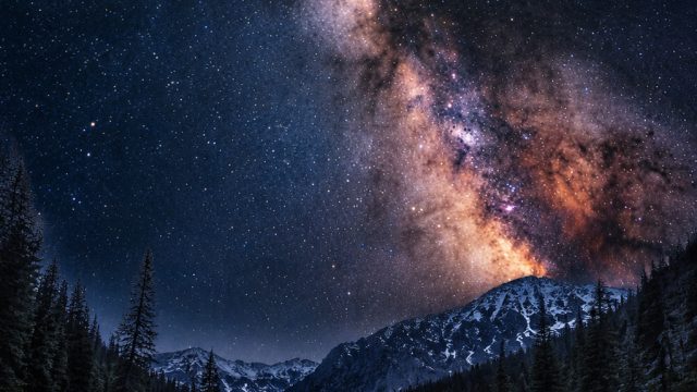 Enchanting Night Sky Wallpapers: A Cosmic Journey for Your Screens | link mpo deposit pulsa tanpa po