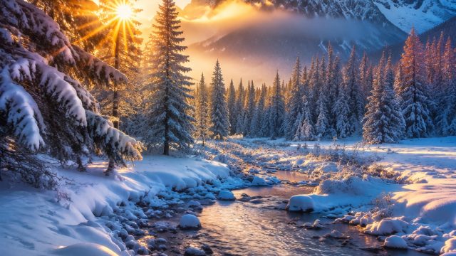 Enchanting Winter Wonderland: A Snowy Scene for Your Device | dota 2 betting site, primaplay casino