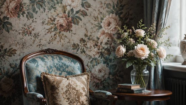 Captivating Vintage Elegance: Timeless Wallpaper Inspirations | togel terbalik dibayar, massive hand