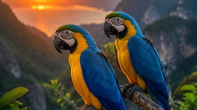 Vibrant Avian Landscapes: A Colorful Nature Escape | macau lotto, slot free spin