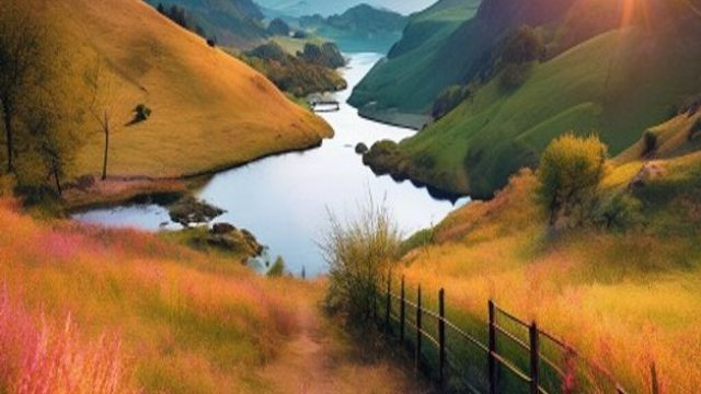 Vibrant Landscapes: Nature's Serenity for Your Screen | lapangan basket dan ukurannya, maniak qq