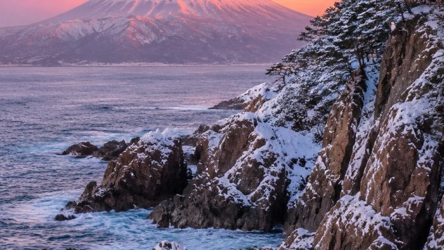 The Serene Beauty of Japan's Winter Coastlines | play casino slots online for real money, saveinsta 