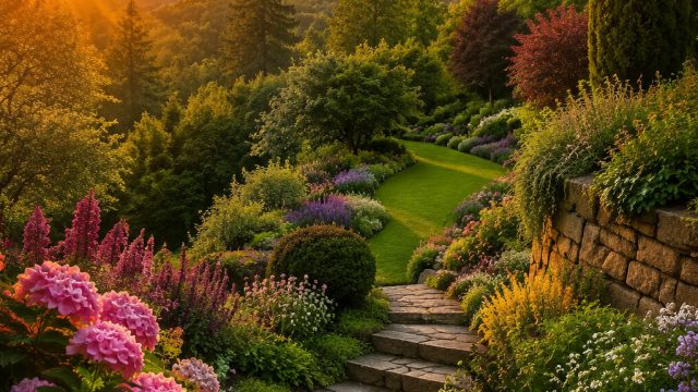 Captivating Garden Vistas: Your Perfect Screen Background | ninja slot vip, rtp queenhoki