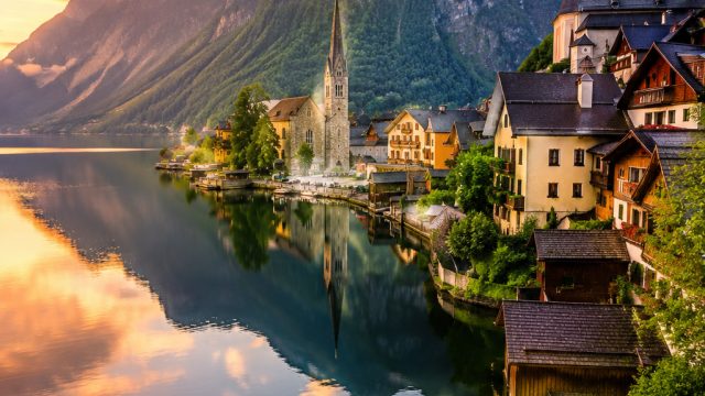 Embrace the Serene Beauty of Hallstatt: A Visual Escape | idn slots, wonder4d