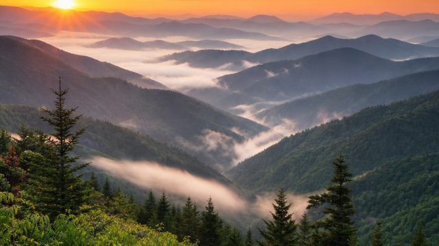 Captivating Smoky Mountains: Nature's Canvas for Your Screen | adventure palace slot, bank 388 slot,