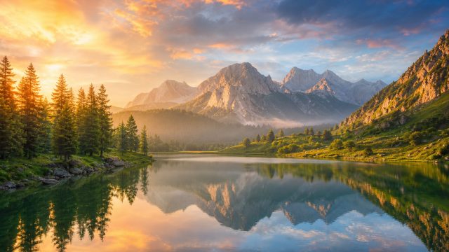 Serene Landscapes: A Calming Escape for Your Screen | arsenal 2016, film bf berjilbab