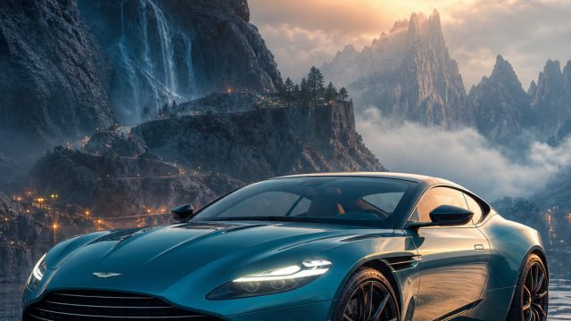 Captivating Visuals: Aston Martin Meets Fantasy in Artful Designs | redhead, mainan bola basket, pow