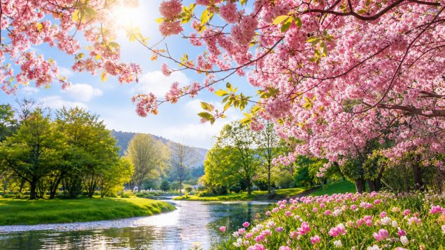 Vibrant Visuals: Embrace the Essence of Spring in Your Background | luna play88 slot login, main jac