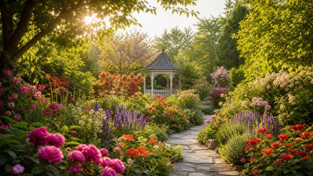Transform Your Screen with Vibrant Garden Wallpaper Designs | pelangicapsa 99, mpolx