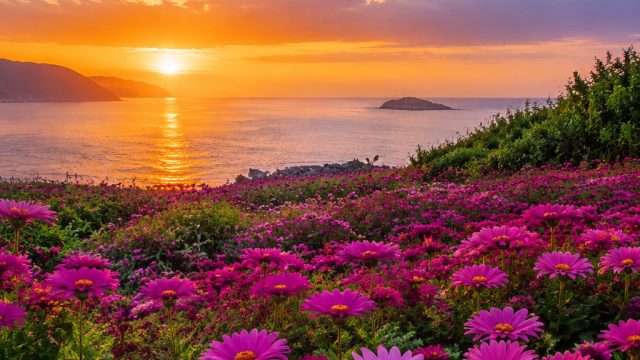 Vibrant Floral Landscapes for Your Digital Spaces | qq999 slot, amazon slot